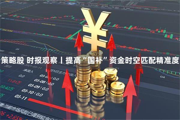 策略股 时报观察丨提高“国补”资金时空匹配精准度