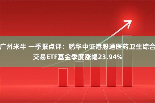 广州米牛 一季报点评：鹏华中证港股通医药卫生综合交易ETF基金季度涨幅23.94%